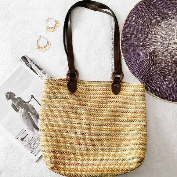 Maurizio Taituti Cute Vintage 90’s Beach Bag - Picture 1 of 9